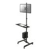 Image de Neomounts FPMA-MOBILE1700 chariot - pour ecran LCD/clavier/souris/processeur - noir