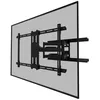 Image de Neomounts WL40S-850BL18 Support mural TV 1092 cm (43) - 2159 cm (85) inclinable mobile