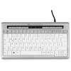 Image de Bakkerelkhuizen S-board 840 Clavier Bureau Usb Qwertz Allemand Gris Clair, Blanc