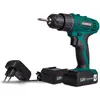 Image de Perceuse-visseuse sans fil 12V - Set complet avec 2 batteries chargeur rapide embouts de vissage et sac de rangement