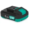 Image de VONROC batterie 20V - 2.0Ah - port USB-C bidirectionnel - Batterie et powerbank en un