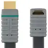 Image de Bandridge 2m Hdmi 270° Câble Hdmi Hdmi Type A (standard) Noir, Gris