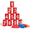 Image de Jeux de société lancer de canettes enfant BS Toys Rouge Ø 6x10 cm D3283