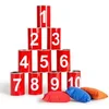 Image de Jeux de société lancer de canettes enfant BS Toys Rouge D3283