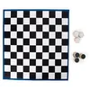 Image de Jeu de dames géant en bois - jeu de société - 40 pièces - 2 joueurs