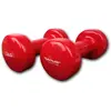 Image de Haltères Tunturi Vinyl 3 kg rouge (paire)