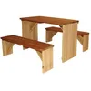 Image de AXI ZidZed Table Picnic Enfant en Bois XL Banc Pique Nique pour Enfants