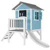 Image de Axi Beach Lodge Xl Playhouse Caribbean Blue - Toboggan Blanc