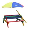 Image de Axi - Table de pique-nique à sable et eau et parasol Nick Arc-en-ciel