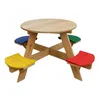 Image de AXI Table Picnic UFO ronde Arc en ciel 20x120x56 cm