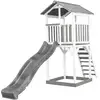 Image de Aire de jeux beach tower griseblanche - toboggan gris