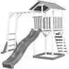 Image de Aire de jeux beach tower griseblanche, escalade, toboggan gris