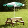 Image de Table De Pique-nique À Sable/eau Avec Parasol Axi