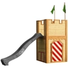 Image de Axi Arthur Playhouse Brown/red - Toboggan Gris