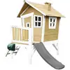 Image de Maisonnette Axi Crooked Robin 177x264xh203 Cm Marron Blanc Bois