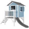 Image de Axi Beach Lodge Xl Playhouse Caribbean Blue - Toboggan Gris