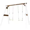 Image de Axi portique 4 en 1 sports fun blanc marron 160x254x207cm A030.210.02