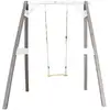 Image de Axi Portique Balançoire En Bois Simple Gris/blanc