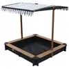 Image de Axi Lily Sandbox With Roof Anthracite/brown