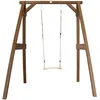 Image de AXI Portique en Bois FSC - Balançoires Enfant en Marron Balançoire pour Enfants pour l’extérieur / le jardin
