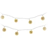 Image de Guirlande Lumineuse Edm - Boules Dorées - Esprit De Noël - 2,5 M - Lumière Chaude -