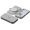 Image de Chargeur De Voyage Sans Fil Xtorm Pliable 3 En 1 Magsafe Gris