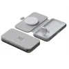 Image de Chargeur de voyage sans fil Xtorm pliable 3 en 1 MagSafe Gris
