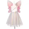 Image de Deguisement robe + ailes louanne 3­-4 ans 100948