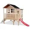 Image de Maisonnette en bois pour enfants loft 350 naturel - exit toys