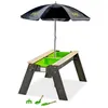 Image de Table Bac à Sable et à Eau - Exit Toys - Aksent - Parasol Inclus - Outils de Jardin