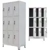 Image de Vidaxl armoire à casiers avec 9 compartiments acier 90x45x180 cm gris