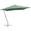 Image de Parasol Suspendu Avec Poteau En Aluminium 300x300 Cm Vert Vidaxl