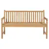 Image de Vidaxl banc de jardin 150 cm teck