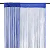 Image de Rideau En Fils 2 Pcs 140 X 250 Cm Bleu Vidaxl