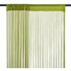 Image de Rideau En Fils 2 Pcs 140 X 250 Cm Vert Vidaxl