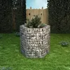 Image de vidaXL Lit surélevé à gabion hexagonale 100x90x100 cm
