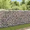 Image de Panier De Gabion Acier Galvanisé 120x30x100 Cm Vidaxl