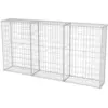 Image de Panier De Gabion Acier Galvanisé 200x30x100 Cm Vidaxl