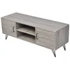 Image de vidaXL Meuble TV 120x40x45 cm Gris 243449