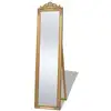 Image de Miroir Sur Pied Style Baroque 160x40 Cm Doré Vidaxl