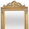 Image de Vidaxl miroir sur pied style baroque 160x40 cm doré 243692