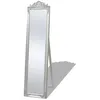 Image de Miroir Sur Pied Style Baroque 160x40 Cm Argenté Vidaxl