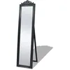 Image de Miroir Sur Pied Style Baroque 160x40 Cm Noir Vidaxl