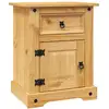 Image de Vidaxl table de chevet gamme corona pin mexicain 53x39x66 cm 243730