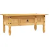 Image de Table Basse Pin Mexicain Gamme Corona 100 X 55 X 44 Cm Vidaxl