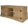 Image de Meuble Tv Gamme Corona Pin Mexicain 120x40x52 Cm Vidaxl