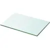 Image de Panneau Pour Étagère Verre Transparent 30 X 20 Cm Vidaxl