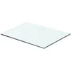Image de vidaXL Panneau pour étagère Verre transparent 40 x 25 cm