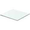Image de Panneau Pour Étagère Verre Transparent 40 X 30 Cm Vidaxl
