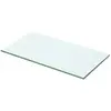 Image de Panneau Pour Étagère Verre Transparent 50 X 20 Cm Vidaxl